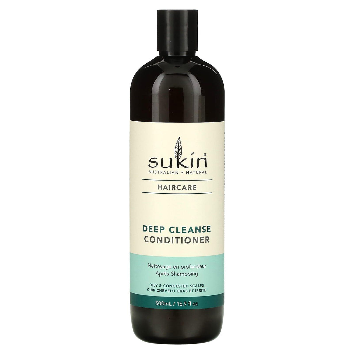 Sukin, Deep Cleanse Conditioner, Oily & Congested Scalps, 16.9 fl oz (500 ml) - Supply Center USA