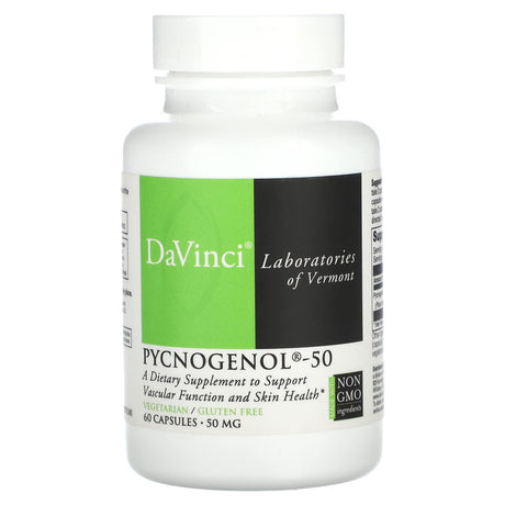 DaVinci Laboratories of Vermont, Pycnogenol-50, 50 mg, 30 Capsules - Supply Center USA