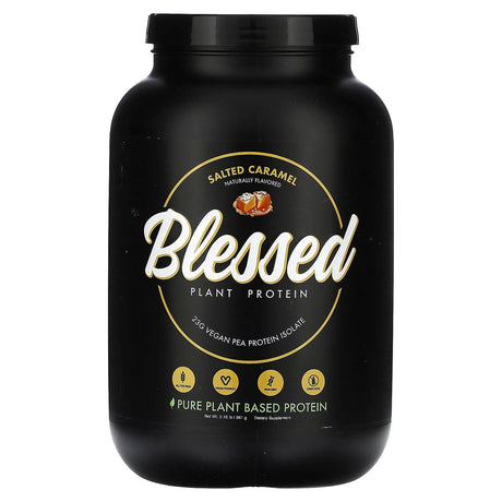 Blessed, Plant Protein, Salted Caramel, 2.16 lb (981 g) - Supply Center USA