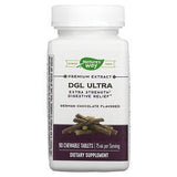 Nature's Way, DGL Ultra, Extra Strength Digestive Relief, German Chocolate, 75 mg, 90 Chewable Tablets - Supply Center USA