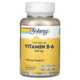 Solaray, Vitamin B-6, 100 mg, 120 VegCaps - Supply Center USA