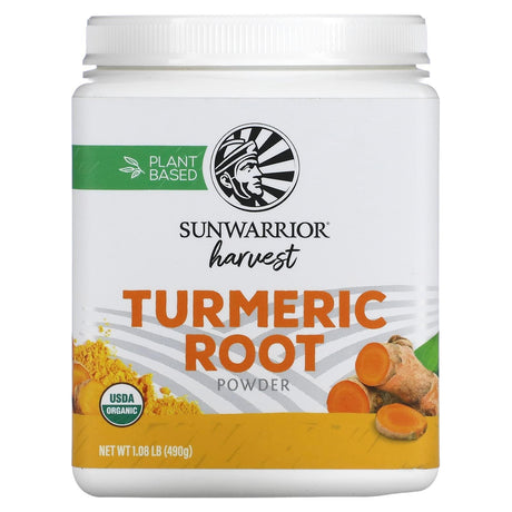 Sunwarrior, Turmeric Root Powder , 1.08 lb (490 g) - Supply Center USA