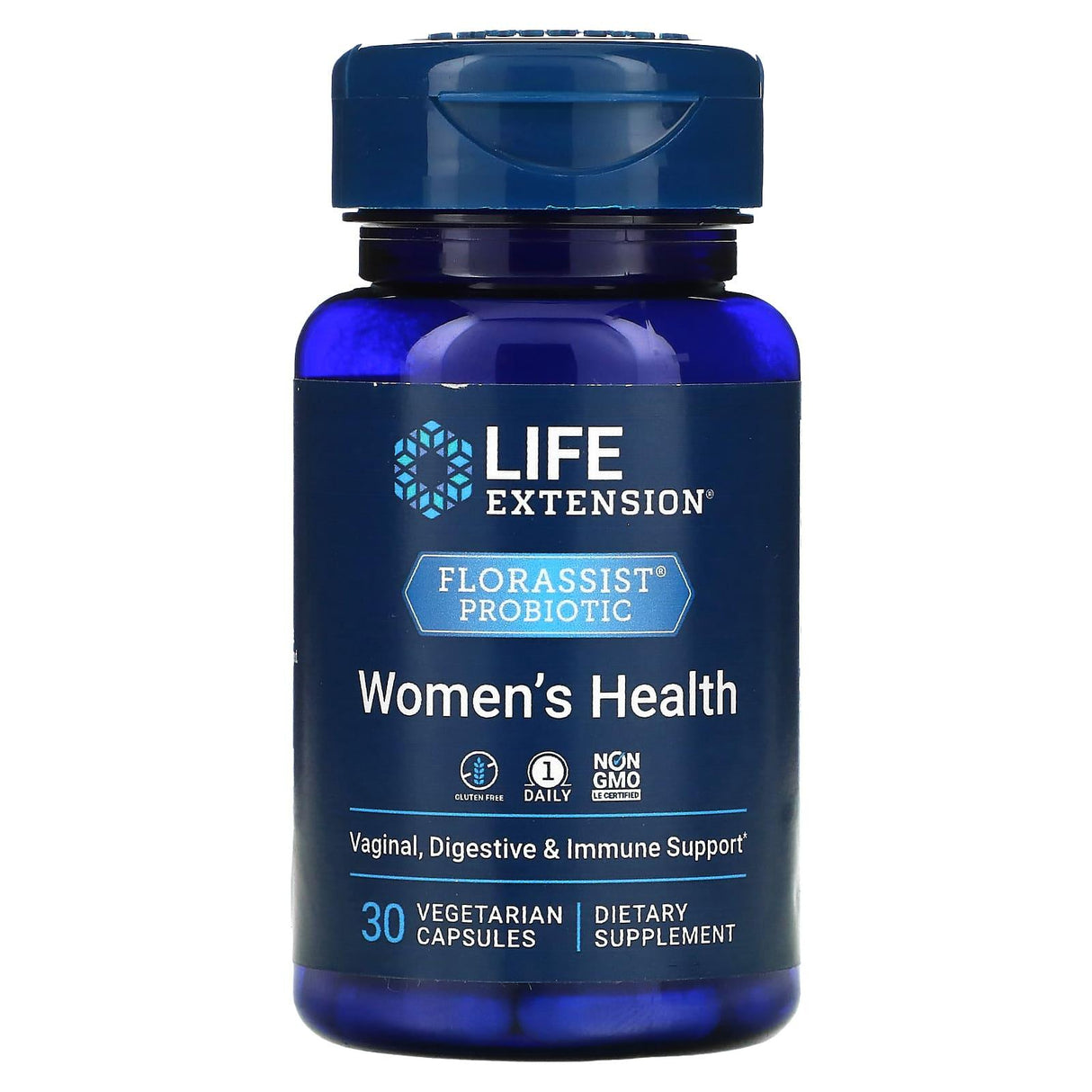 Life Extension, FLORASSIST Probiotic, Women's Health, 30 Vegetarian Capsules - Supply Center USA