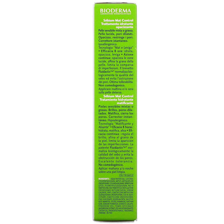 Bioderma, Sebium, Shine-Control Moisturiser, 1 fl oz (30 ml) - Supply Center USA