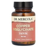 Dr. Mercola, Copper Bisglycinate, 8 mg, 180 Tablets - Supply Center USA