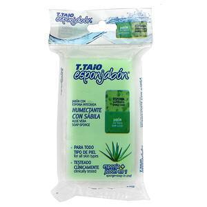 T. Taio, Aloe Vera Soap-Sponge, 4.2 oz (120 g) - HealthCentralUSA