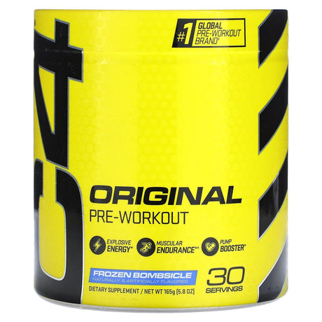 Cellucor, C4 Original, Pre-Workout, Frozen Bombsicle, 5.8 oz (165 g) - Supply Center USA