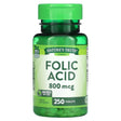 Nature's Truth, Folic Acid, 800 mcg, 250 Tablets - Supply Center USA