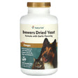 NaturVet, Brewers Dried Yeast Plus Omegas, For Dogs and Cats, 1,000 Chewable Tabs, 17.6 oz (500 g) - Supply Center USA