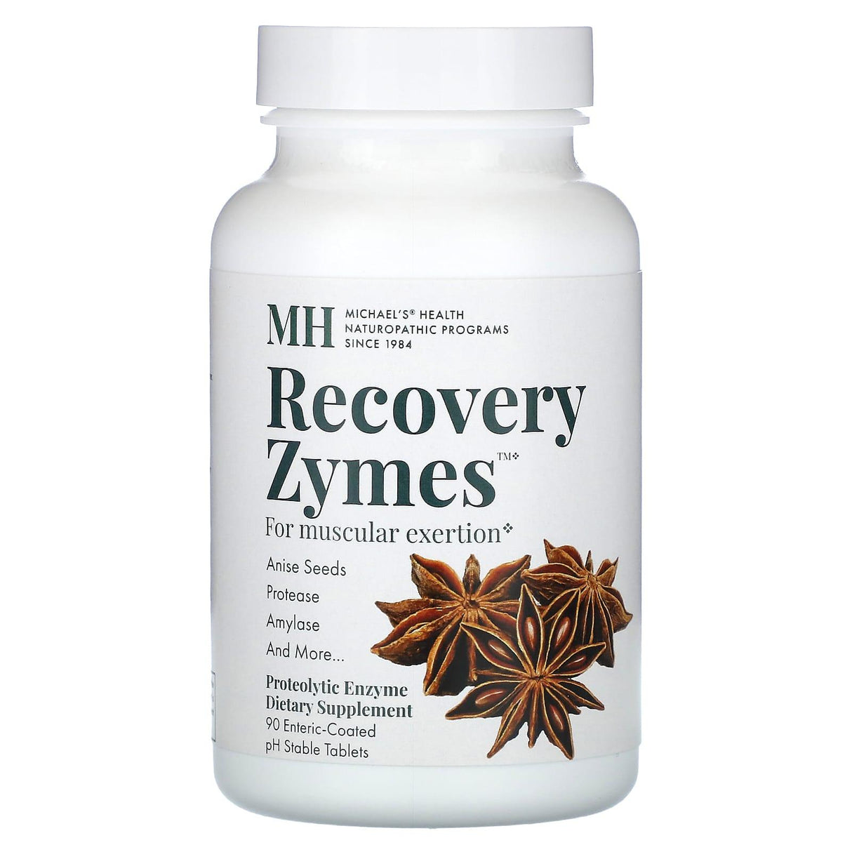 Michael's Naturopathic, Recovery Zymes, 90 Enteric-Coated pH Stable Tablets - Supply Center USA