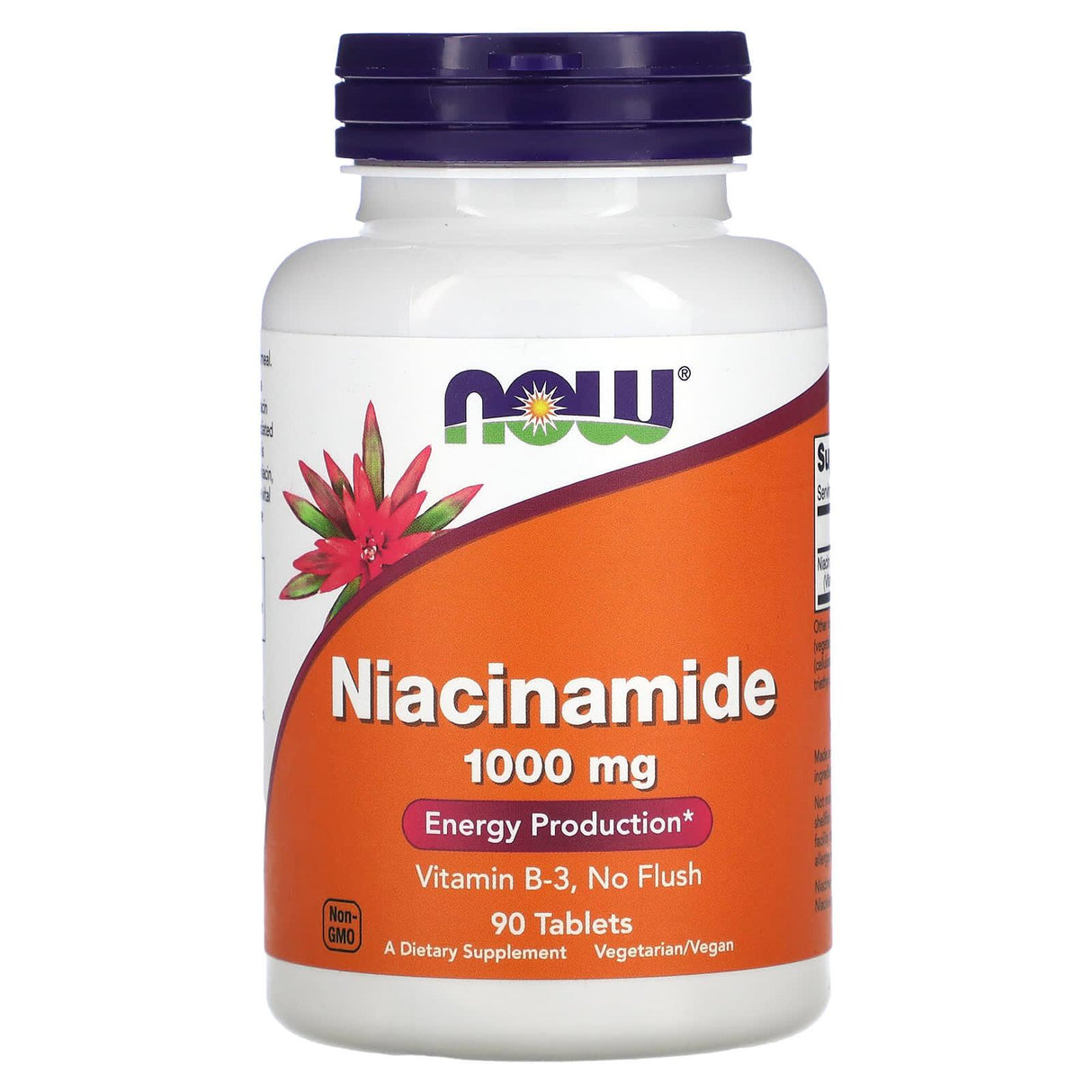 NOW Foods, Niacinamide, 1,000 mg, 90 Tablets - Supply Center USA