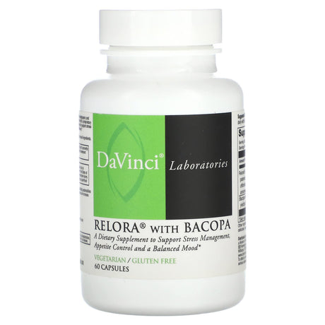 DaVinci Laboratories of Vermont, Relora With Bacopa, 60 Capsules - Supply Center USA