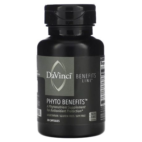 DaVinci Laboratories of Vermont, Benefits Line, Phyto Benefits, 30 Capsules - Supply Center USA