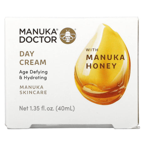 Manuka Doctor, Day Cream with Manuka Honey, 1.35 fl oz (40 ml) - Supply Center USA