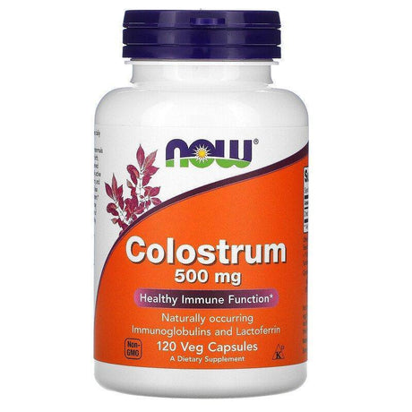 Now Foods, Colostrum, 500 mg, 120 Veg Capsules - Supply Center USA