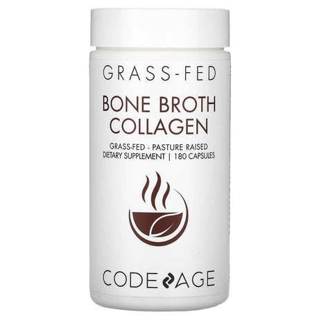 Codeage, Bone Broth Collagen, 180 Capsules - Supply Center USA