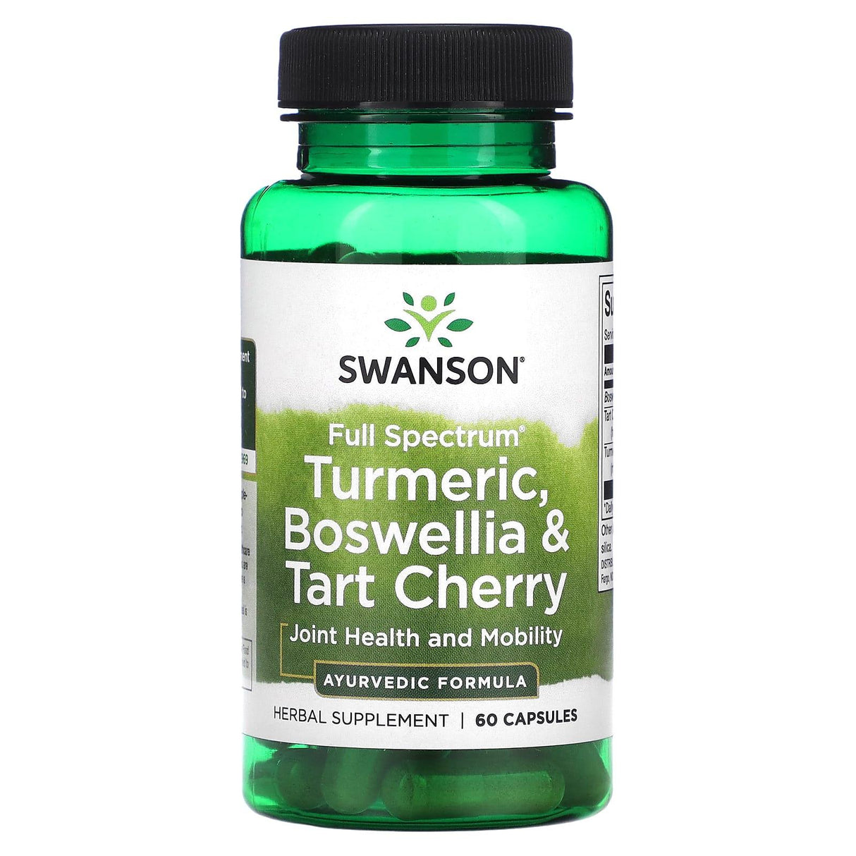 Swanson, Full Spectrum, Turmeric, Boswellia & Tart Cherry, 60 Capsules - Supply Center USA