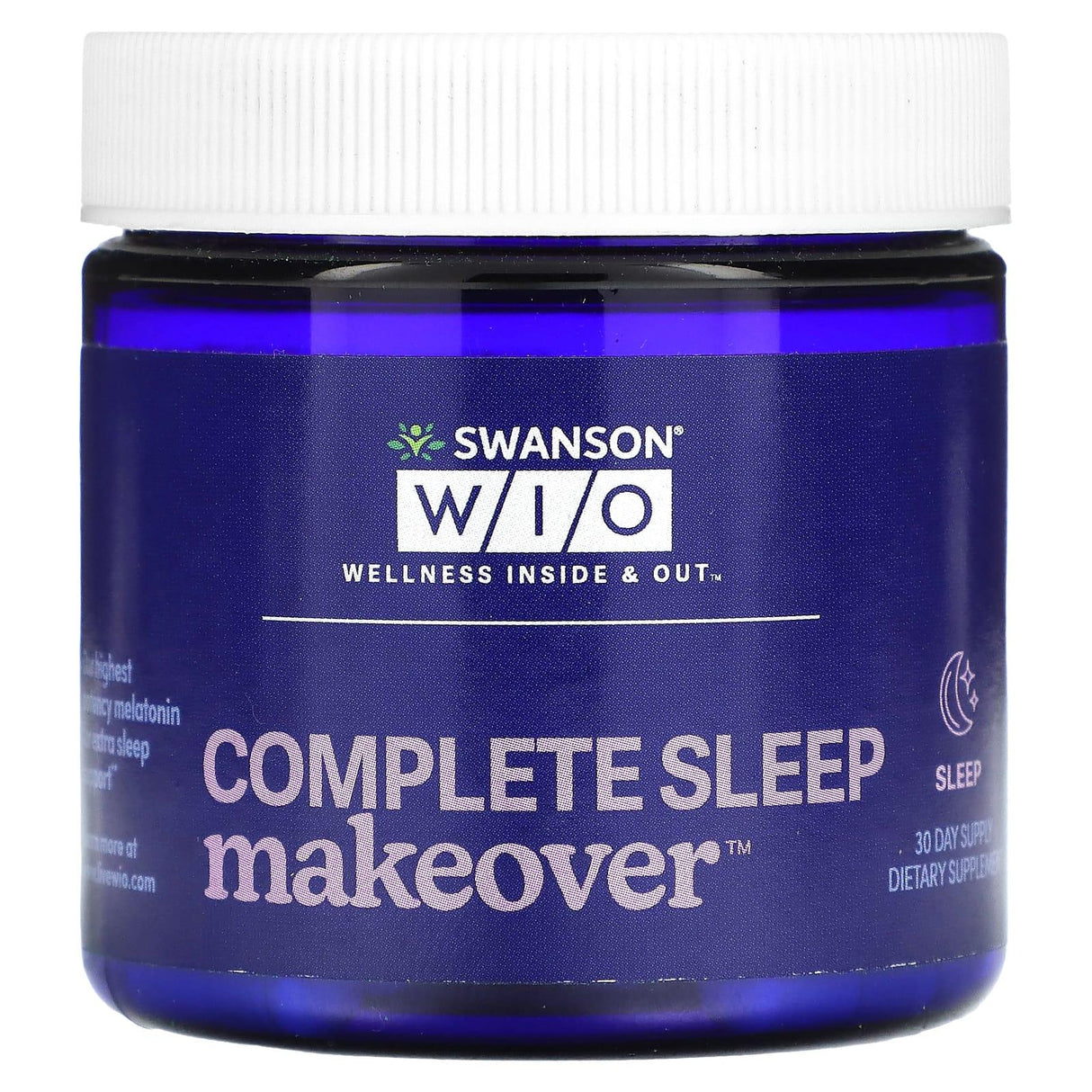 Swanson WIO, Complete Sleep Makeover, Sleep, 30 Day Supply - Supply Center USA