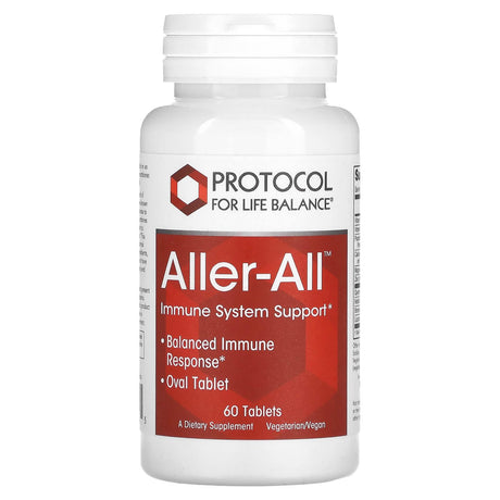 Protocol for Life Balance, Aller-All, Immune System Support, 60 Tablets - Supply Center USA