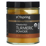 Dr. Mercola, Solspring, Biodynamic, Fermented Turmeric Powder, 2.4 oz (70 g) - Supply Center USA