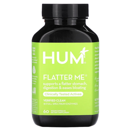 HUM Nutrition, Flatter Me, 60 Vegan Capsules - Supply Center USA