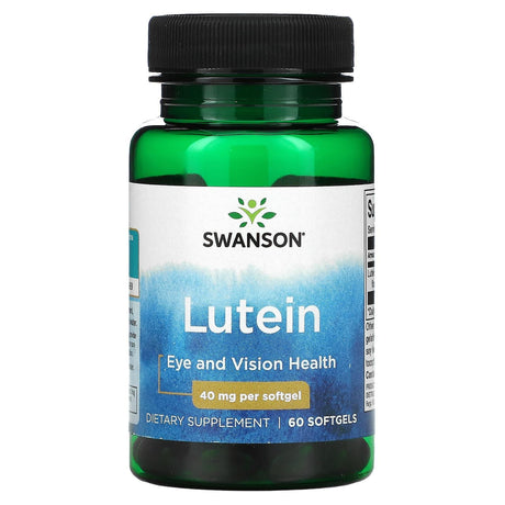 Swanson, Lutein, 40 mg, 60 Softgels - Supply Center USA