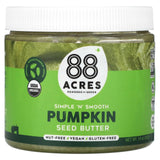 88 Acres, Simple 'N' Smooth, Pumpkin Seed Butter, 14 oz (397 g) - Supply Center USA