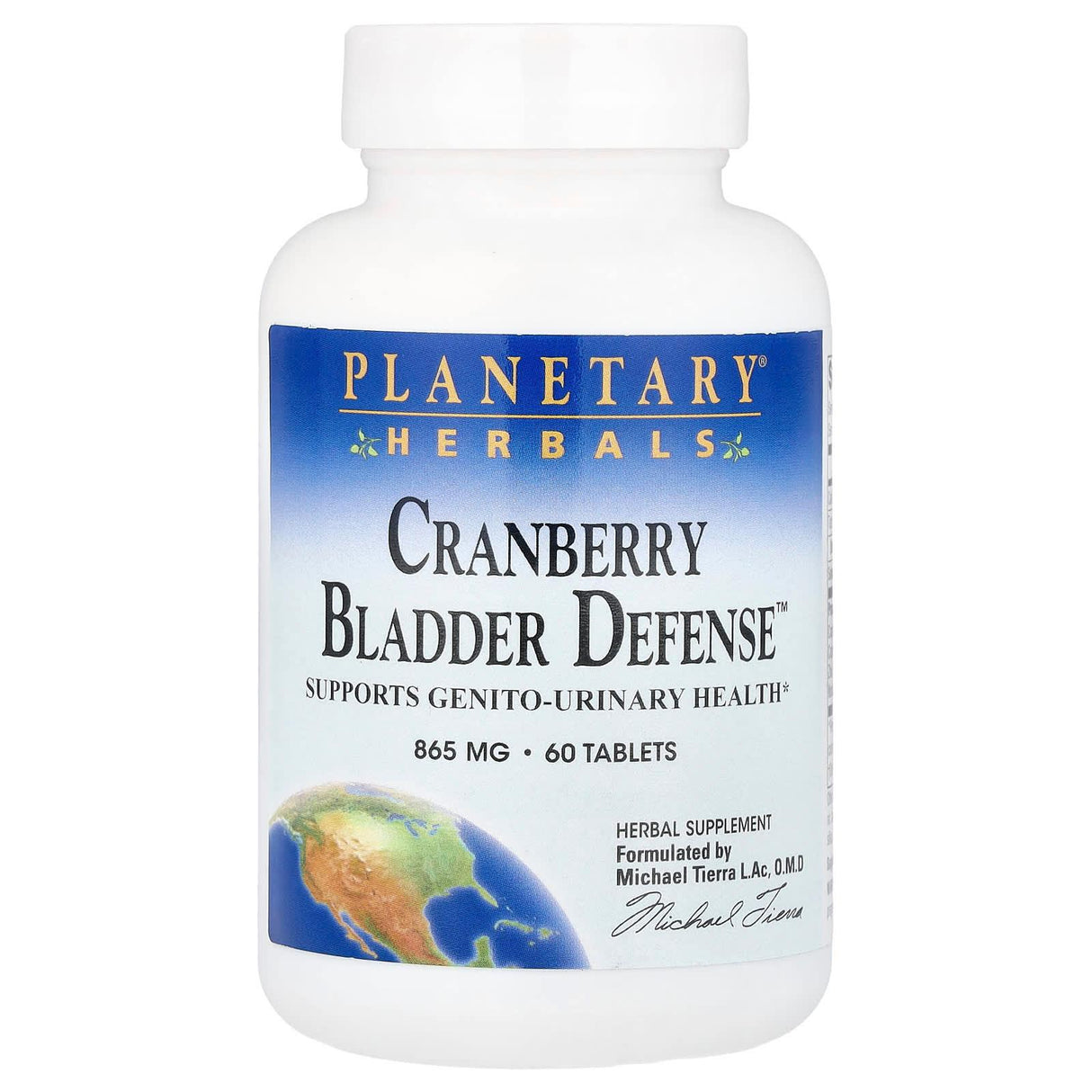 Planetary Herbals, Cranberry Bladder Defense™, 60 Tablets - Supply Center USA