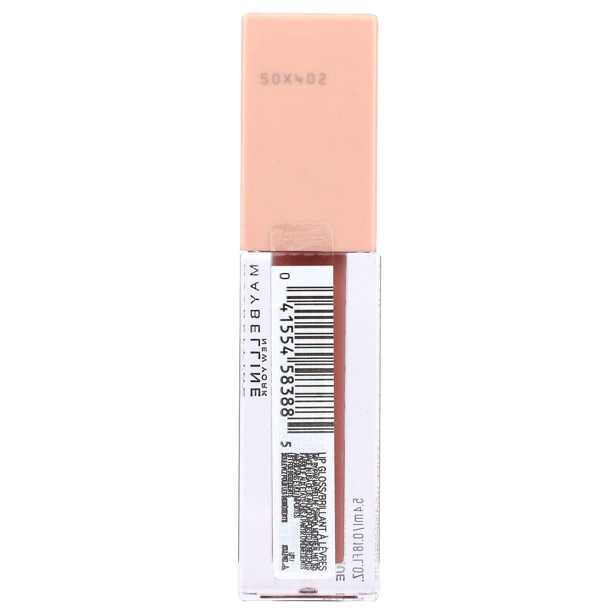 Maybelline, Lifter Gloss + Hyaluronic Acid, 004 Silk, 0.18 fl oz (5.4 ml) - Supply Center USA