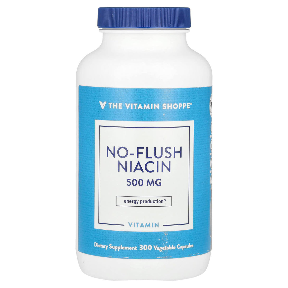 The Vitamin Shoppe, No-Flush Niacin, 500 mg, 100 Vegetable Capsules - Supply Center USA