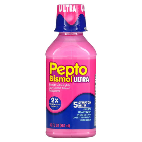 Pepto Bismol, Pepto Bismol Ultra, 12 fl oz (354 ml) - Supply Center USA