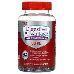 Schiff, Digestive Advantage, Multi-Strain Probiotic, Ultra, 65 Gummies - Supply Center USA