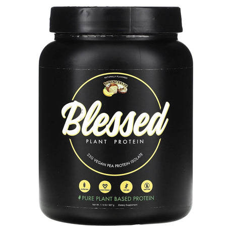 Blessed, Plant Protein, Banana Bread, 1.12 lb (507 g) - Supply Center USA