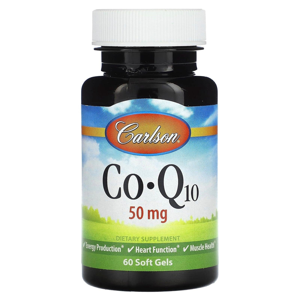 Carlson, CoQ10, 50 mg , 60 Soft Gels - Supply Center USA