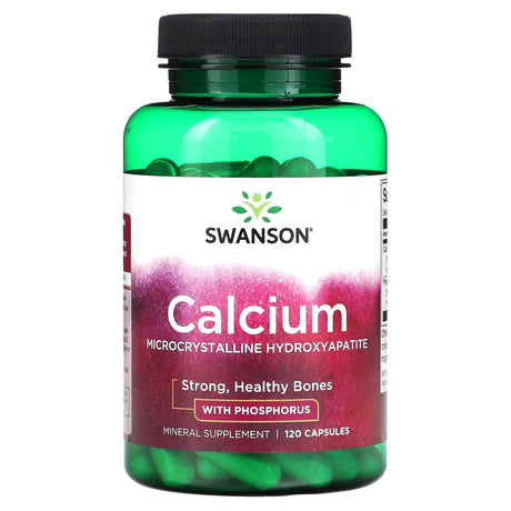 Swanson, Calcium, 120 Capsules - Supply Center USA