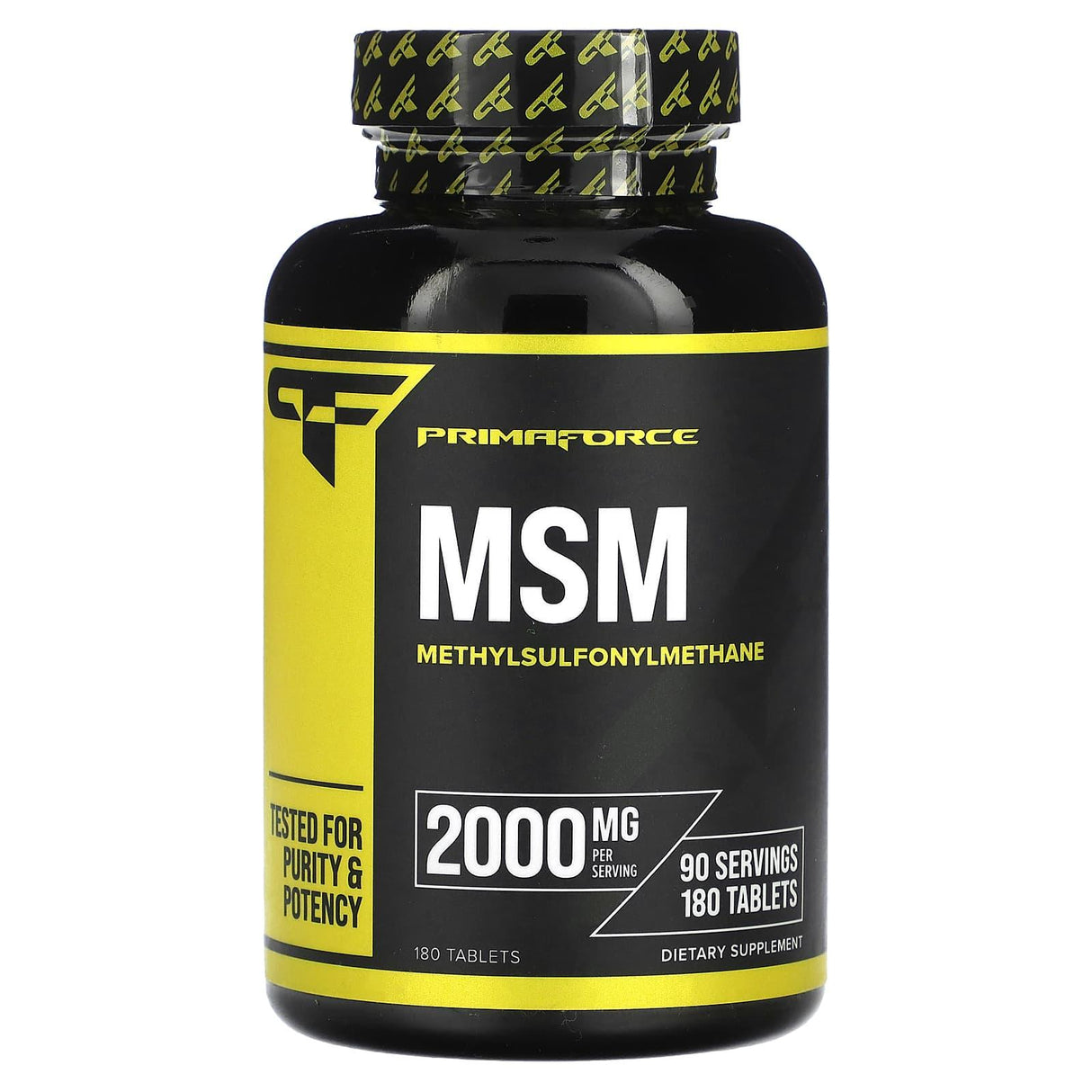 Primaforce, MSM, 2,000 mg , 180 Tablets - Supply Center USA