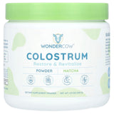 Wondercow, Colostrum Powder, Matcha, 4.9 oz (140 g) - Supply Center USA