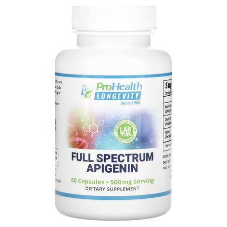 ProHealth Longevity, Full Spectrum Apigenin, 60 Capsules - Supply Center USA