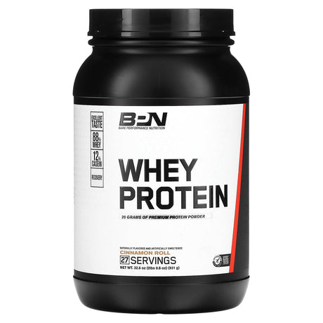 Bare Performance Nutrition, Whey Protein, Chocolate Peanut Butter, 2 lbs, (1,112 g) - Supply Center USA