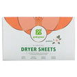 Grab Green, Dryer Sheets, Gardenia, 80 Count - Supply Center USA