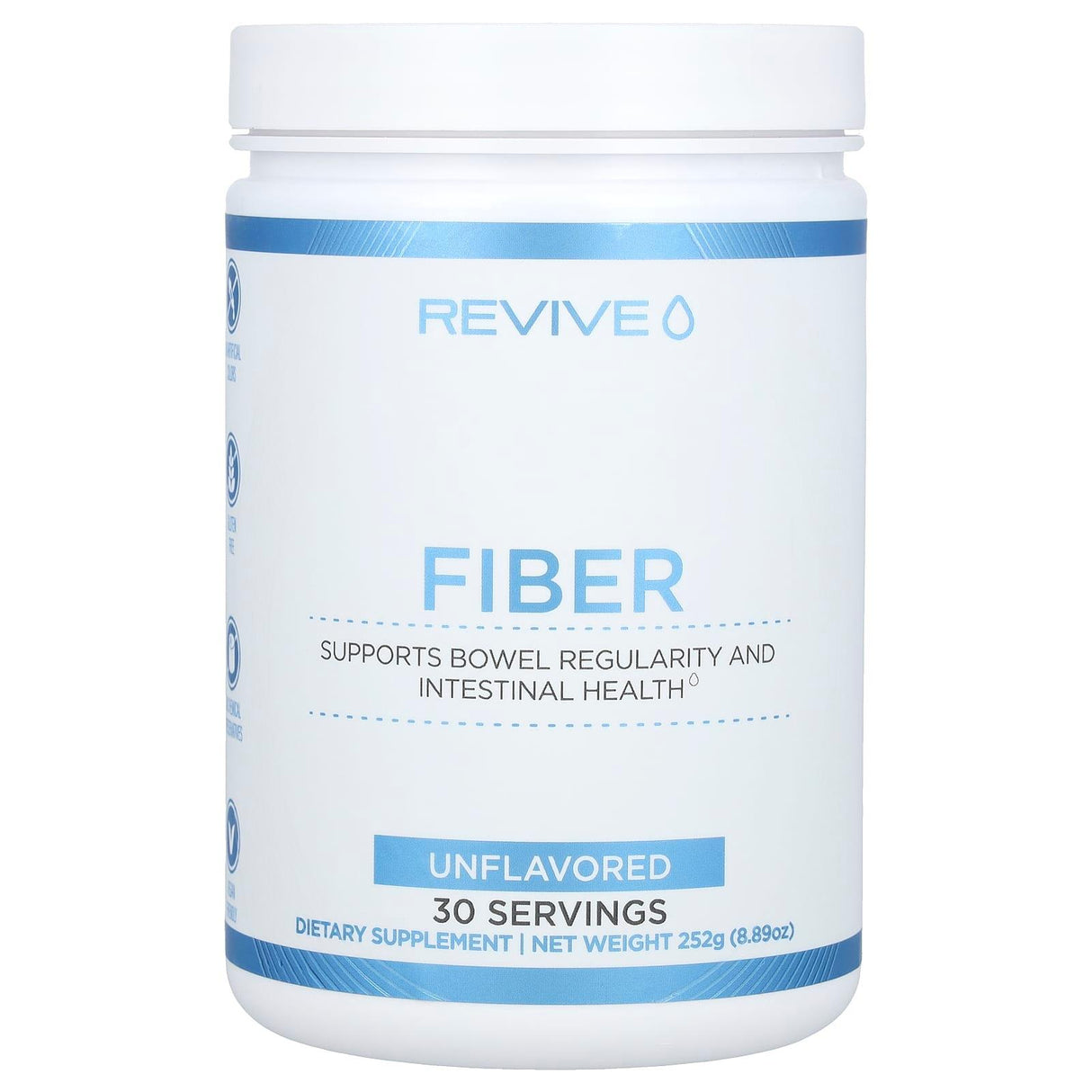 Revive MD Supplement Company LLC, Fiber, Unflavored, 8.89 oz (252 g) - Supply Center USA