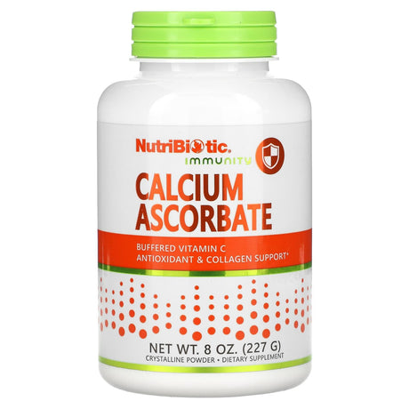 NutriBiotic, Immunity, Calcium Ascorbate, 8 oz (227 g) - Supply Center USA