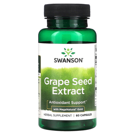 Swanson, Grape Seed Extract with MegaNatural Gold, 60 Capsules - Supply Center USA