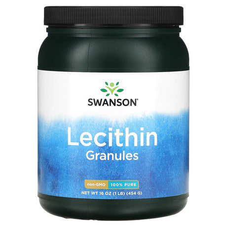 Swanson, Lecithin Granules, 1 lb (454 g) - Supply Center USA