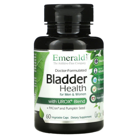 Emerald Laboratories, Bladder Health for Men & Women with Urox Blend, 60 Vegetable Caps - Supply Center USA