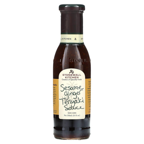 Stonewall Kitchen, Sesame Ginger Teriyaki Sauce, 11 fl oz (330 ml) - Supply Center USA