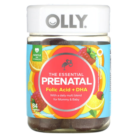 OLLY, The Essential Prenatal, Sweet Citrus, 84 Gummies - Supply Center USA