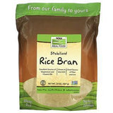 Now Foods, Real Food, Stabilized Rice Bran, 20 oz (567 g) - Supply Center USA