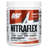 GAT, NITRAFLEX, Blood Orange, 10.8 oz (306 g) - Supply Center USA