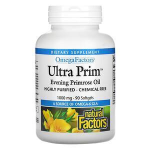 Natural Factors, Ultra Prim, 1000 mg, 90 Softgles - Supply Center USA